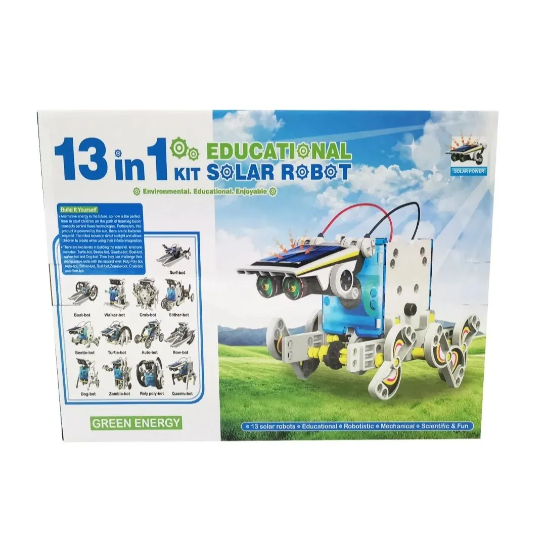 13 in 1 Kit Educational Solar Robot