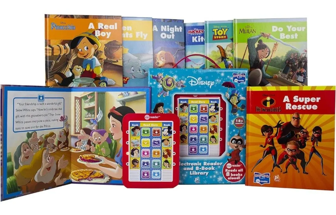 Disney: Me Reader Electronic Reader and 8-Book Library Sound