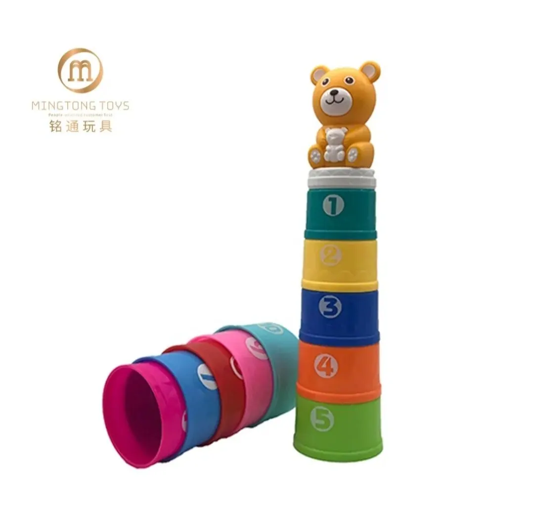 Letters and Number Stacking Cups Toys