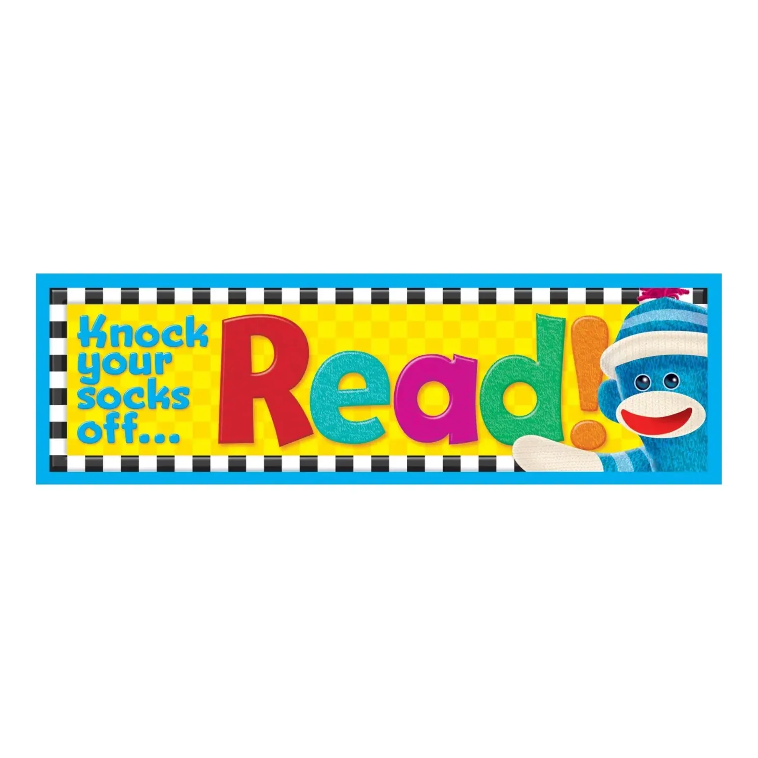 Knock your socks off... Read! Sock Monkeys Bookmarks