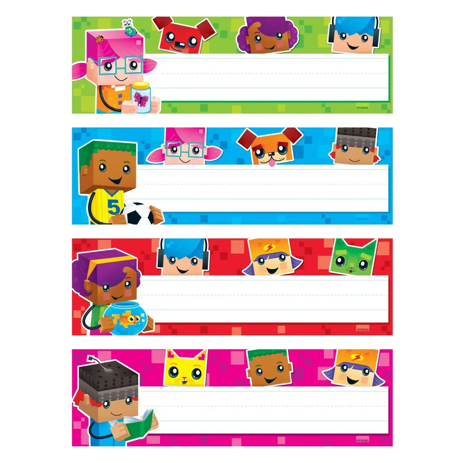 BlockStars!® Desk Toppers® Name Plates Variety Pack