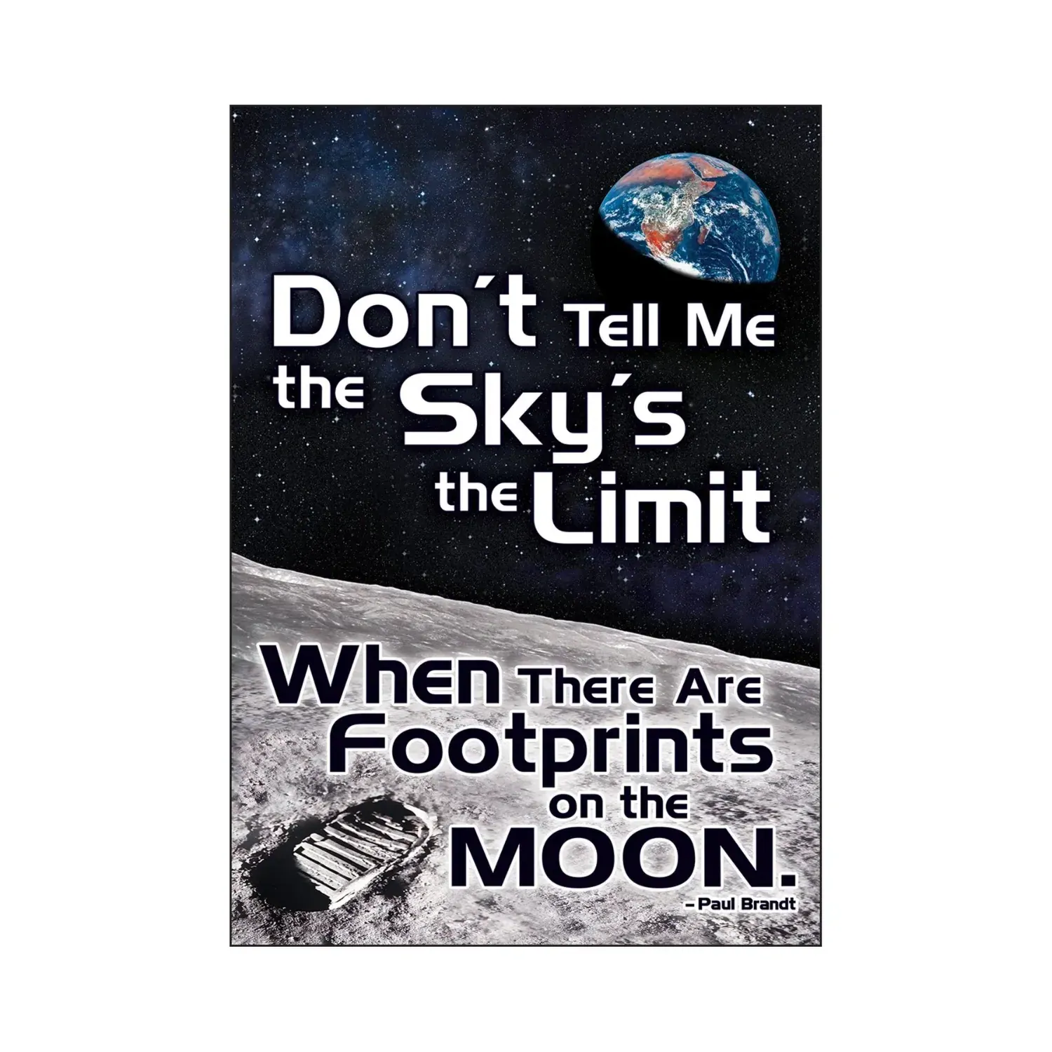 Don't Tell Me the Sky's... ARGUS® Poster
