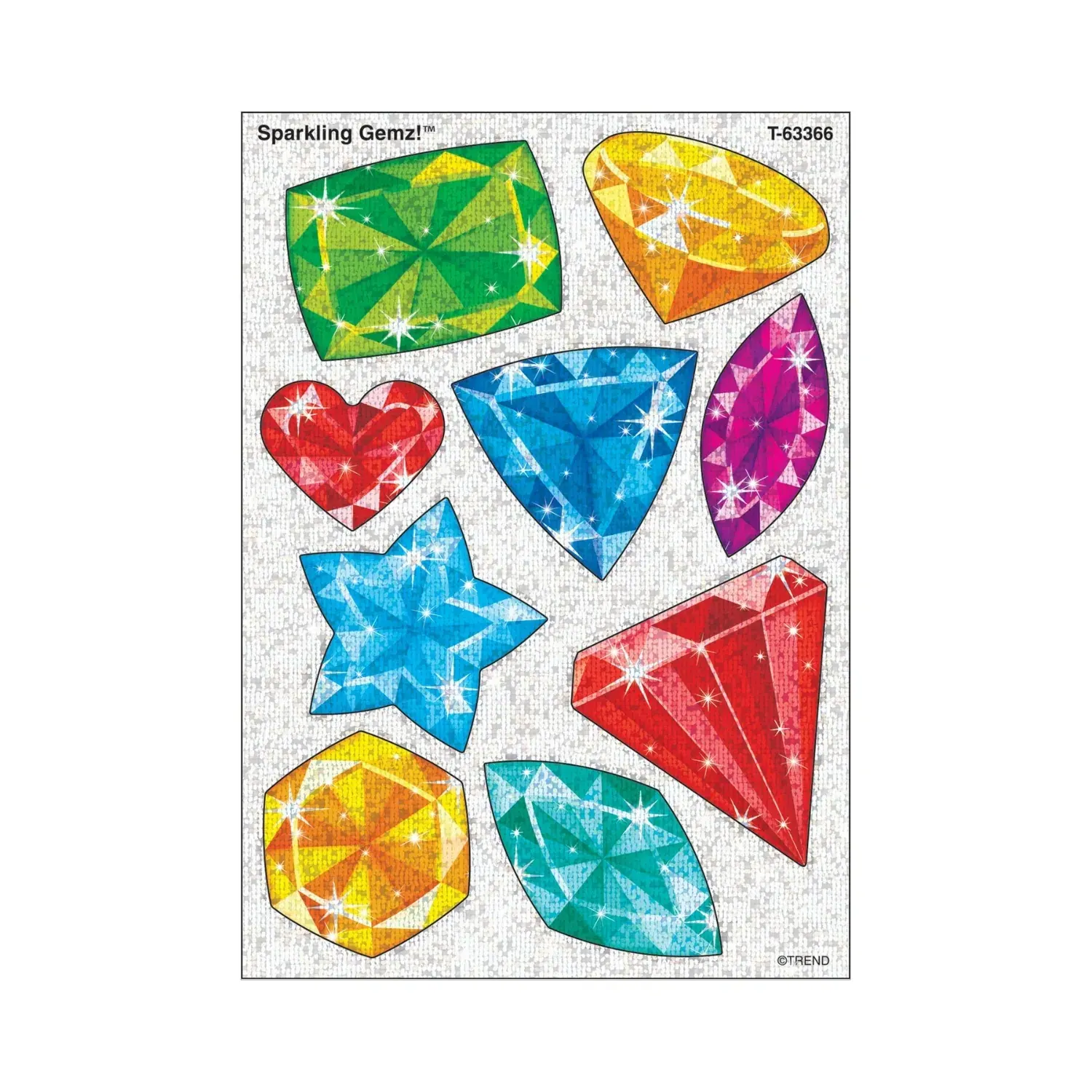Sparkling Gemz! Sparkle Stickers® – Large