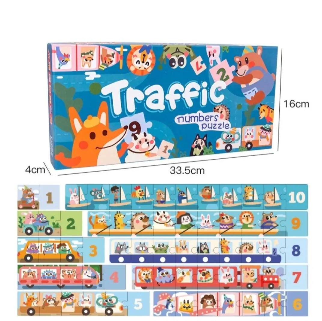 Traffic Number Puzzles