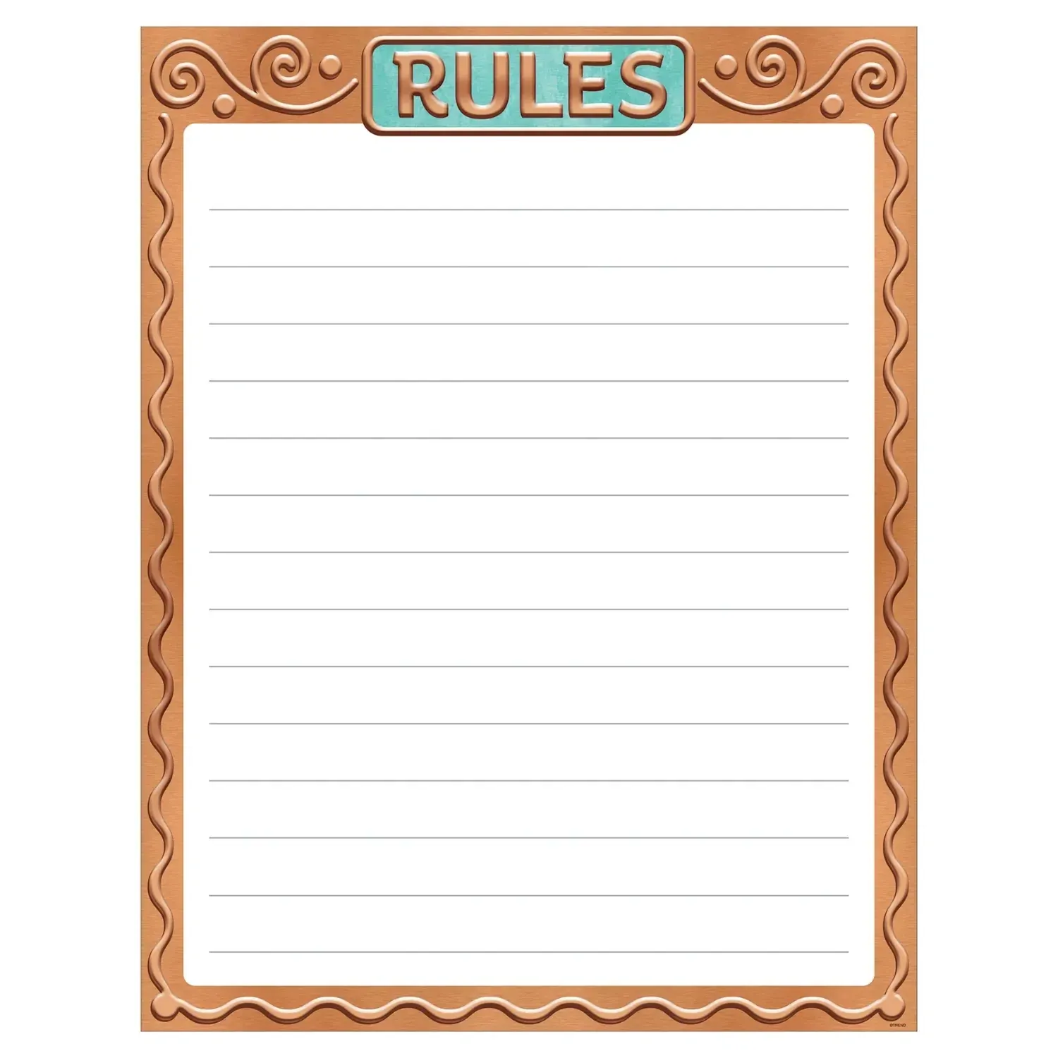 Rules I ♥ Metal™ Learning Chart