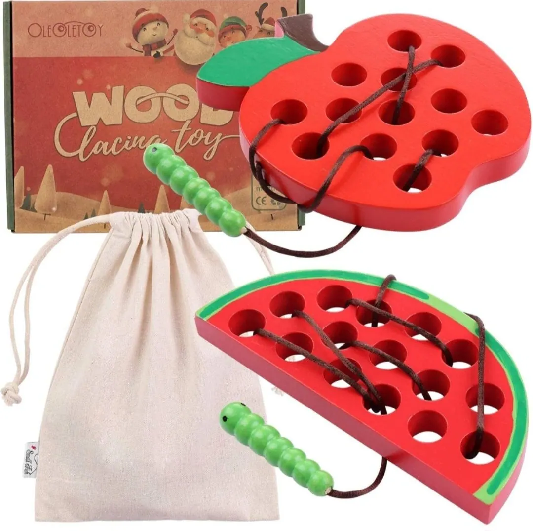 Wood Lacing Toy