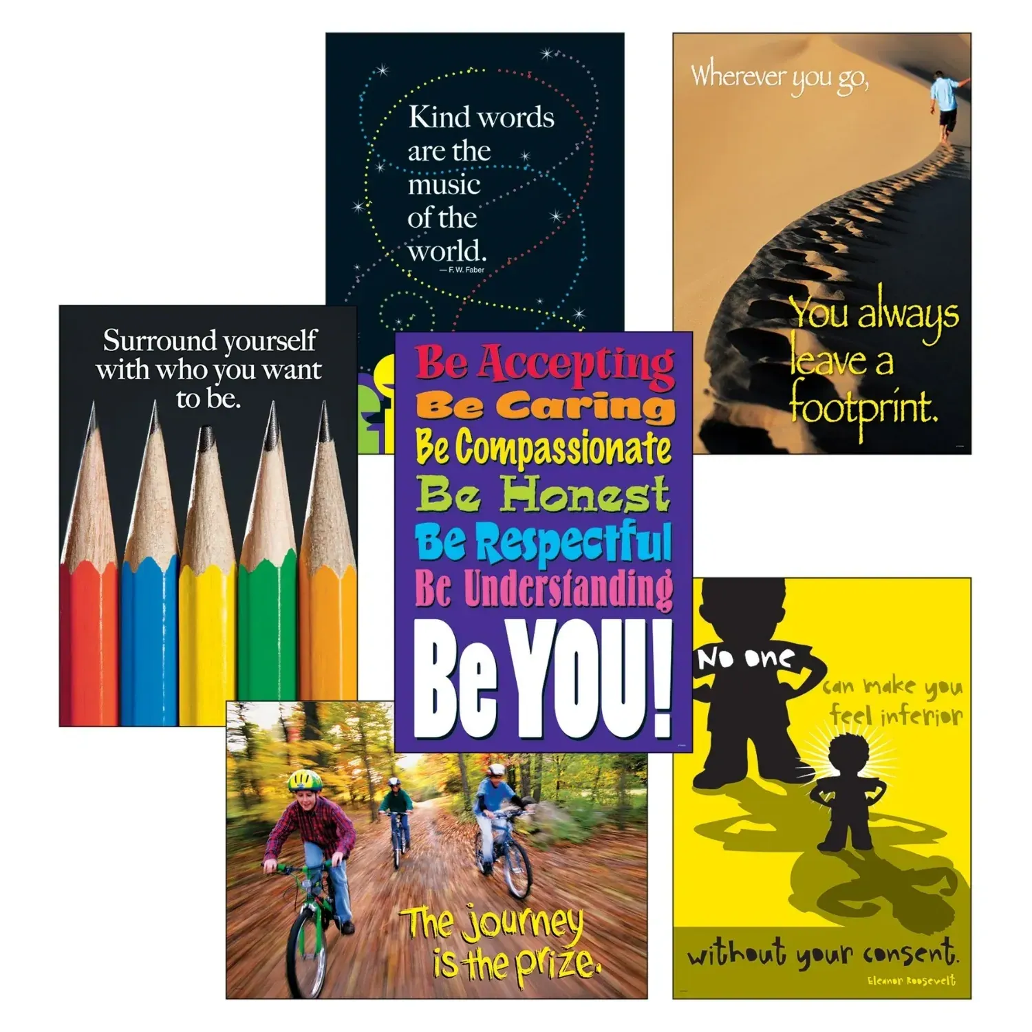 Think Positively ARGUS® Posters Combo Pack