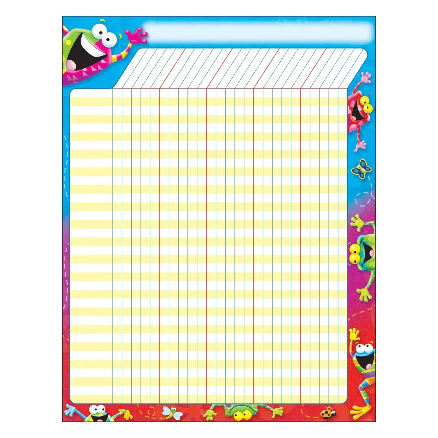 Frog-tastic!® Incentive Chart – Large