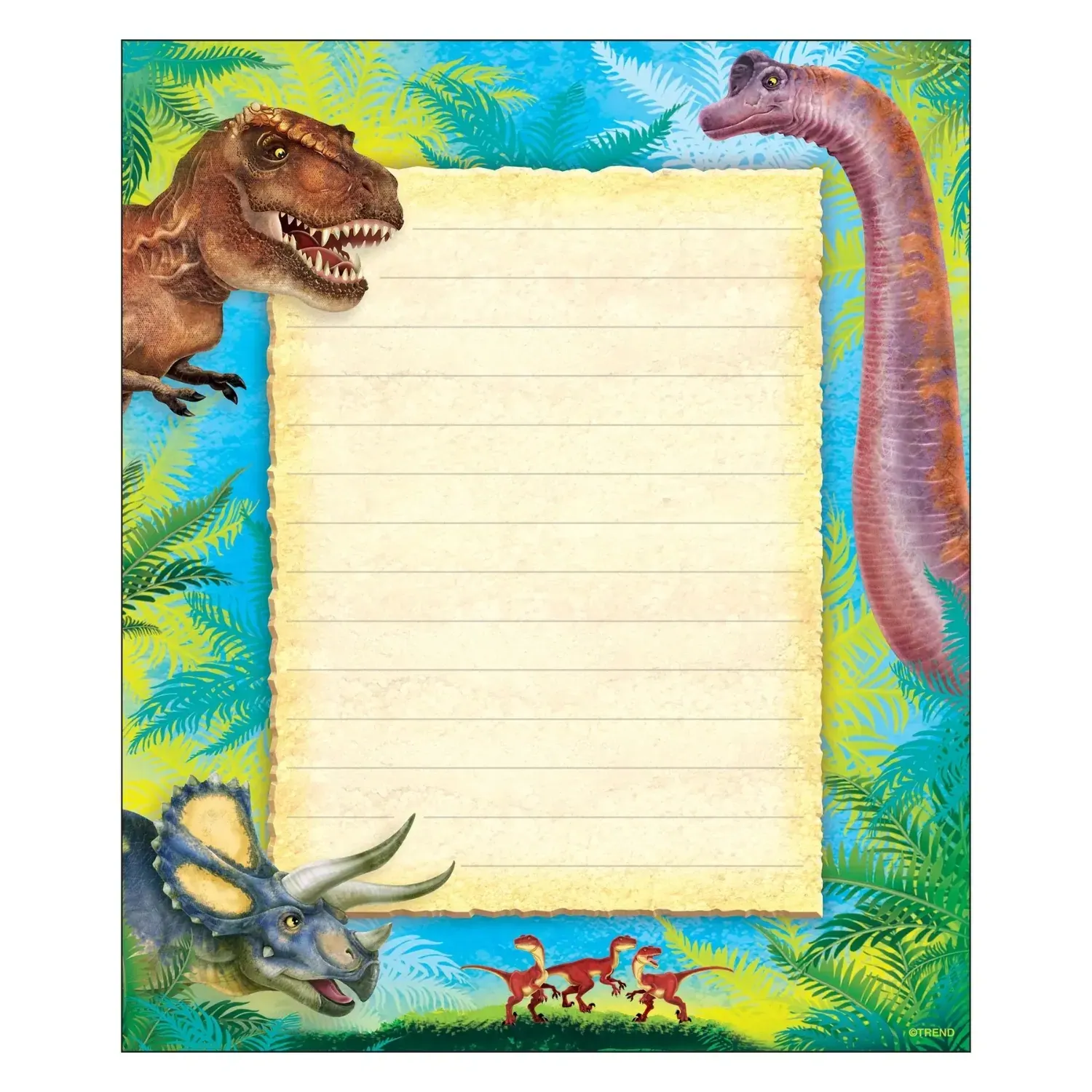Discovering Dinosaurs® Note Pad – Rectangle