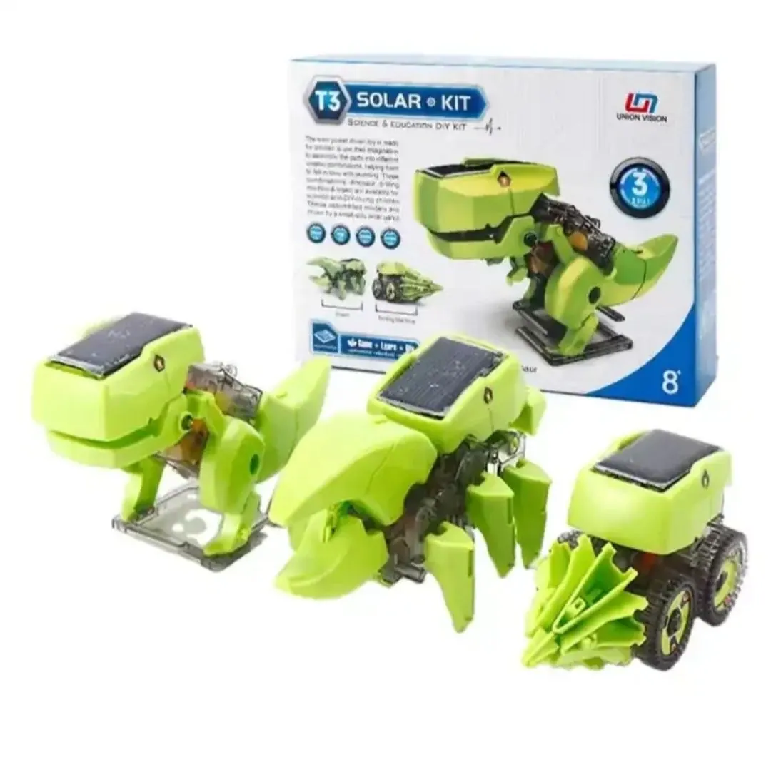 T3 3x1 T-rex Solar Robot Experiment Kit